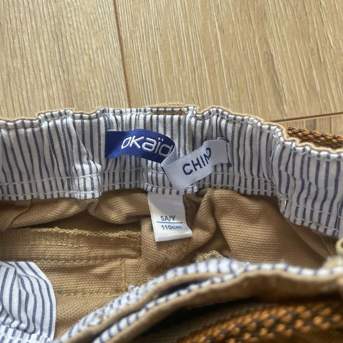 Pantalon Chino slim taille avec ceinture - photo numéro 2