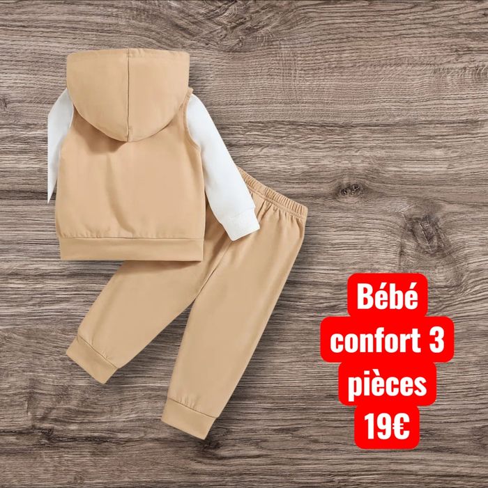 Tenue bébé 3 pièces âge 6-9 M - photo numéro 8