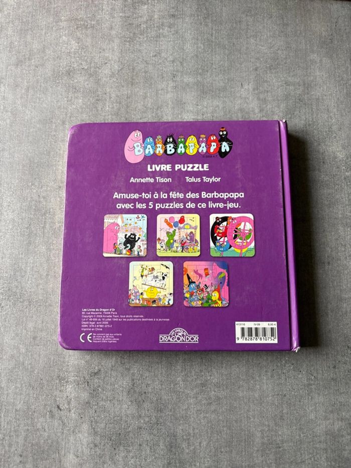 Livre puzzle, Barbapapa, la fête - photo numéro 7