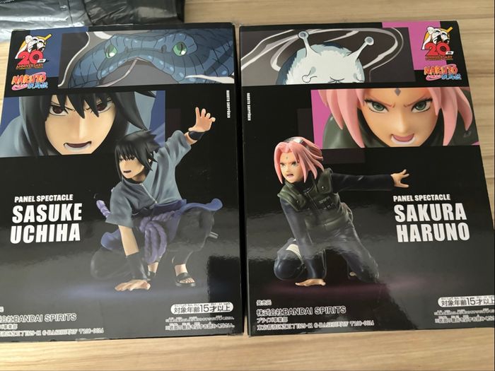 Lot figurines panel Naruto shippuden - Sasuke et Sakura - photo numéro 4