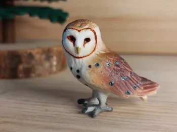 Figurine chouette Animal de la forêt