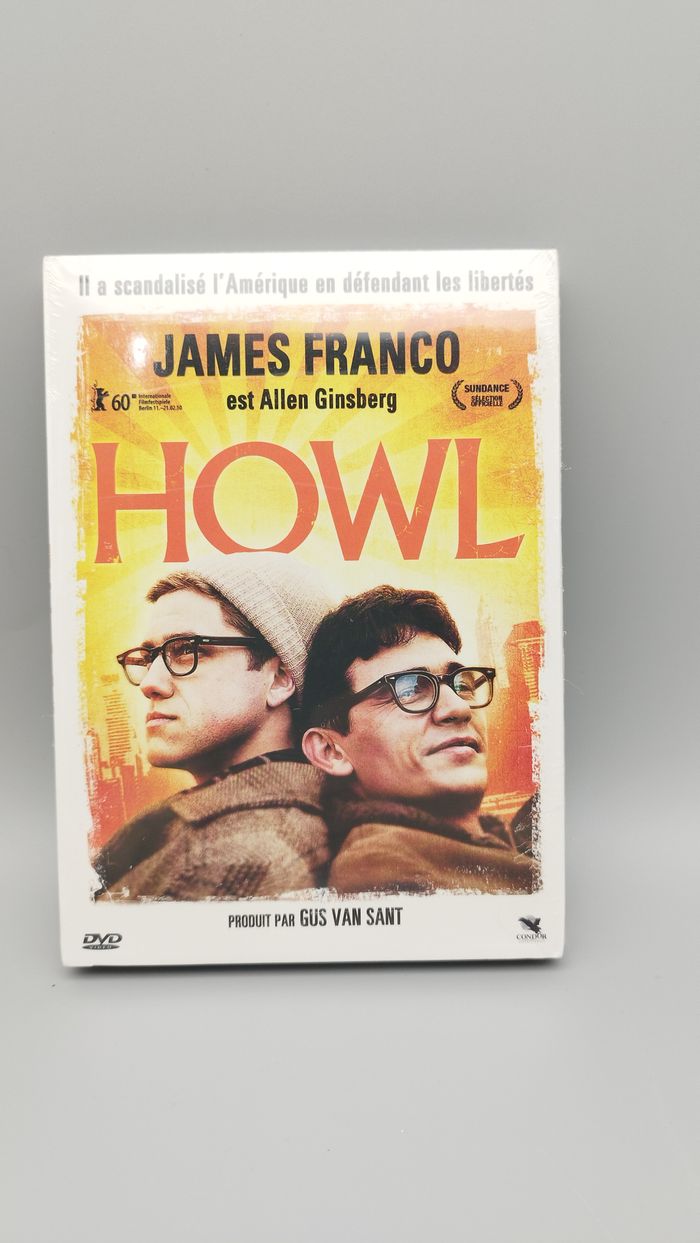 HOWL (dvd) - James Franco - VOST FR - Neuf et Scellé