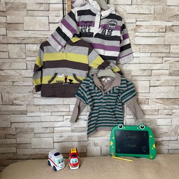 Lot de maillots longues manches Garçon - T6mois 