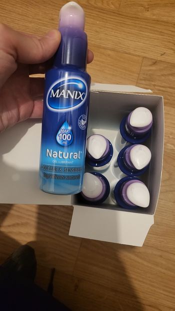 Lubrifiant manix naturel lot de 6