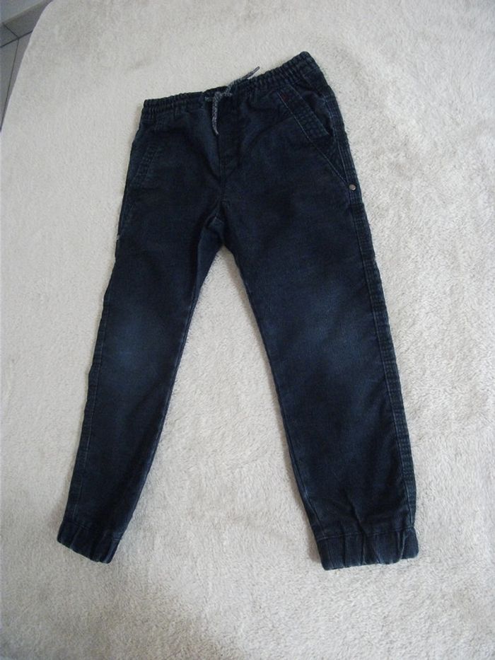 Pantalon bleu marine Okaïdi 5 ans - photo numéro 2