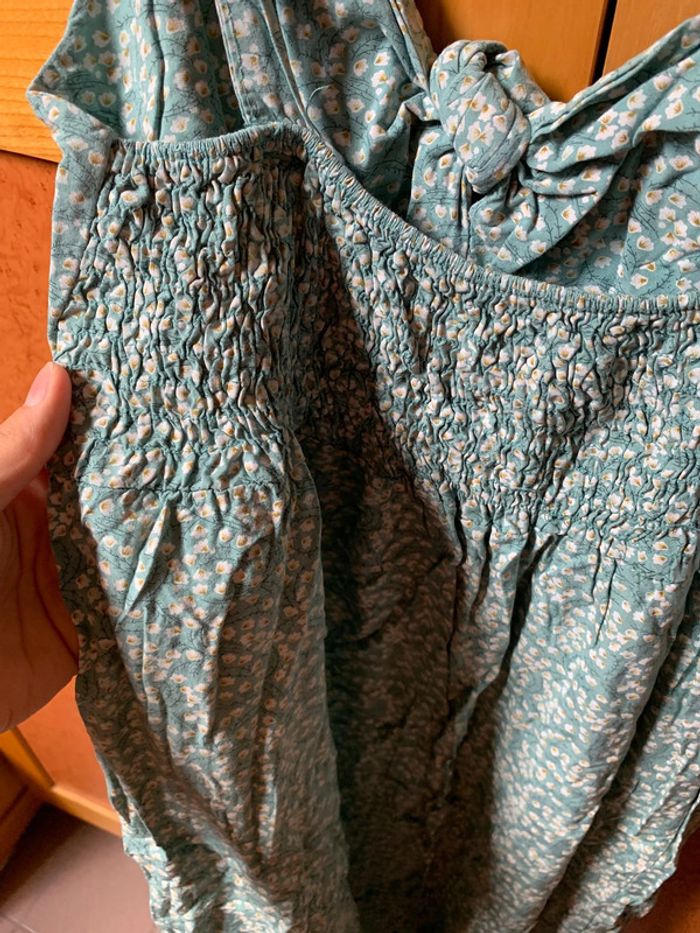 Robe longue vert clair décontracté taille 40 - photo numéro 3