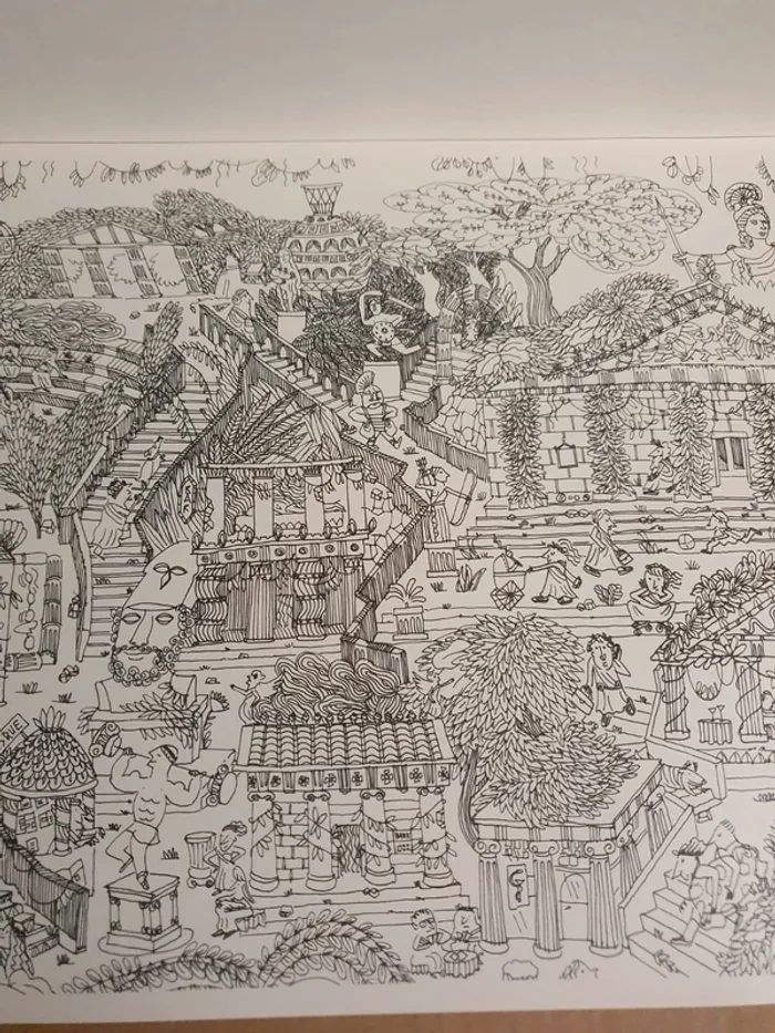 Coloriage "Pays merveilleux" - photo numéro 7