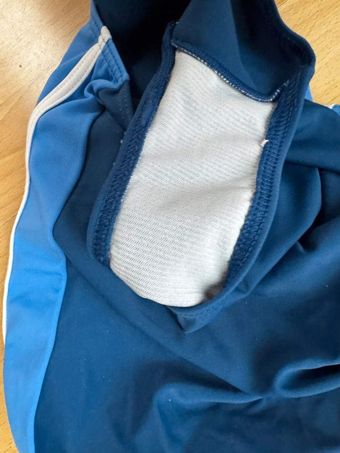 Maillot de bain, une pièce bleue blanc Taille, 14 ans/1 58 - photo numéro 5