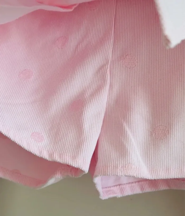 Jupe /short velour pois neuf - photo numéro 4