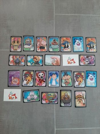 Stickers Yokai watch album bleu