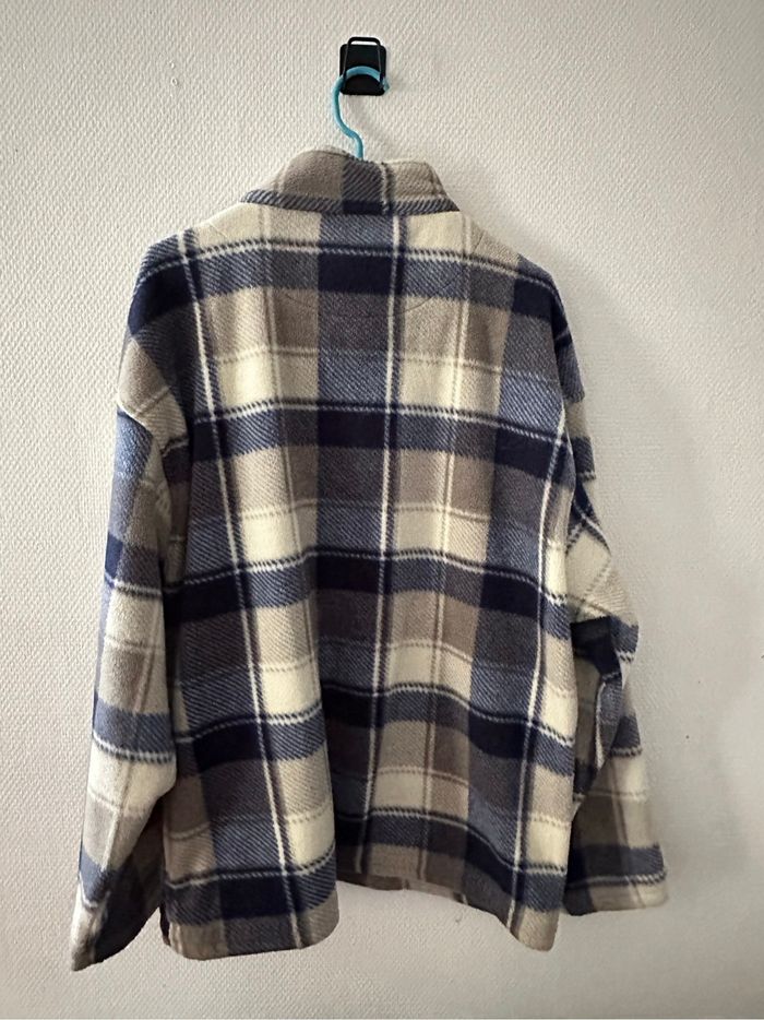 Veste homme TL à carreaux polaire - photo numéro 3