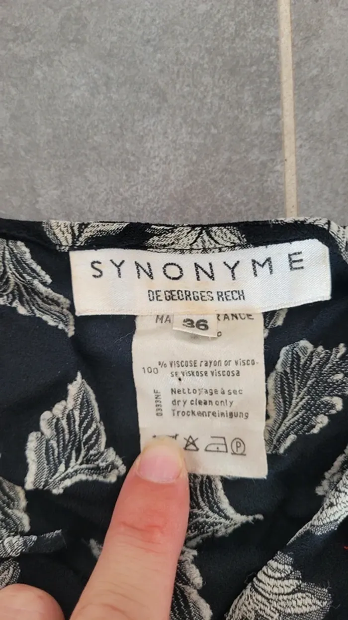 Chemisier georges rech femme 36 - photo numéro 2