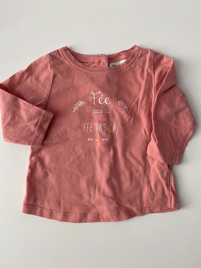 T-shirt manche longue 6 mois