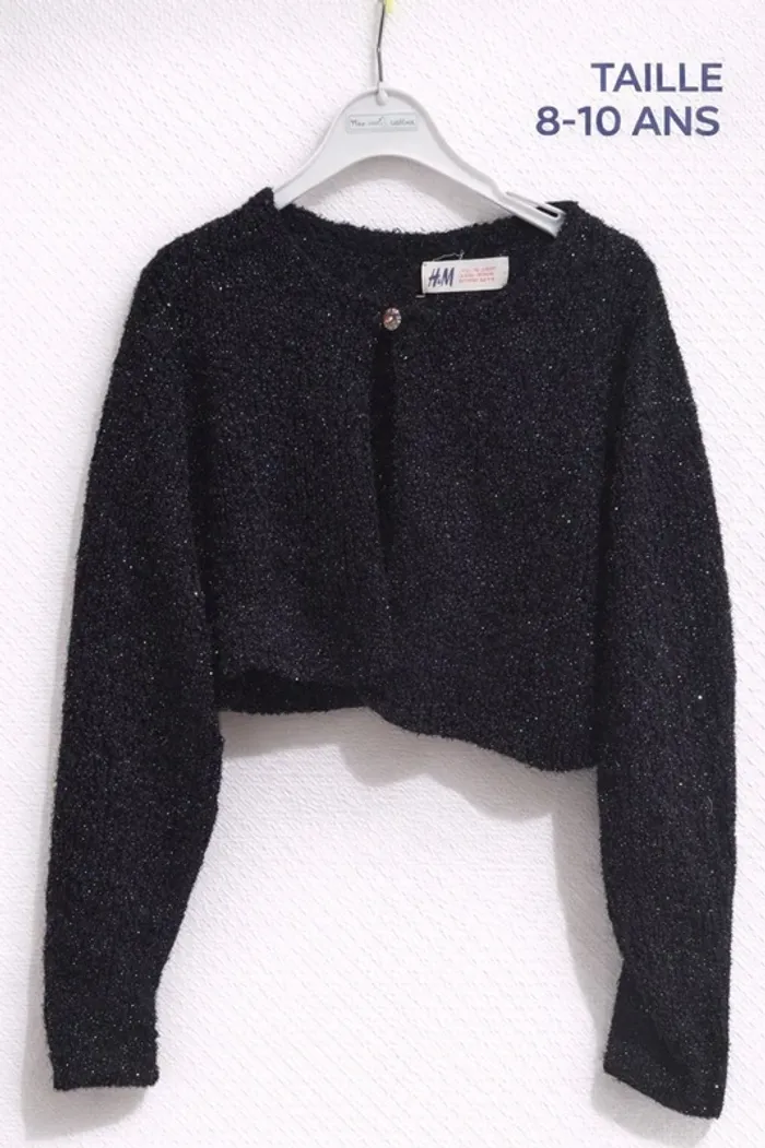 Gilet court fille - 8/10 ans