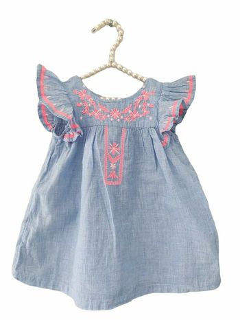 9 mois bébé fille robe été