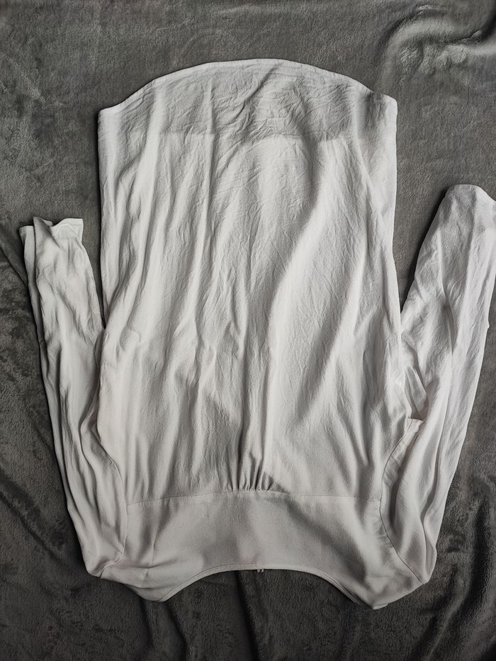 Haut Blanc Femme stradivarius M - photo numéro 8