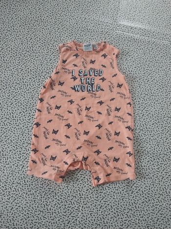 Barboteuse bébé Batman 12 mois