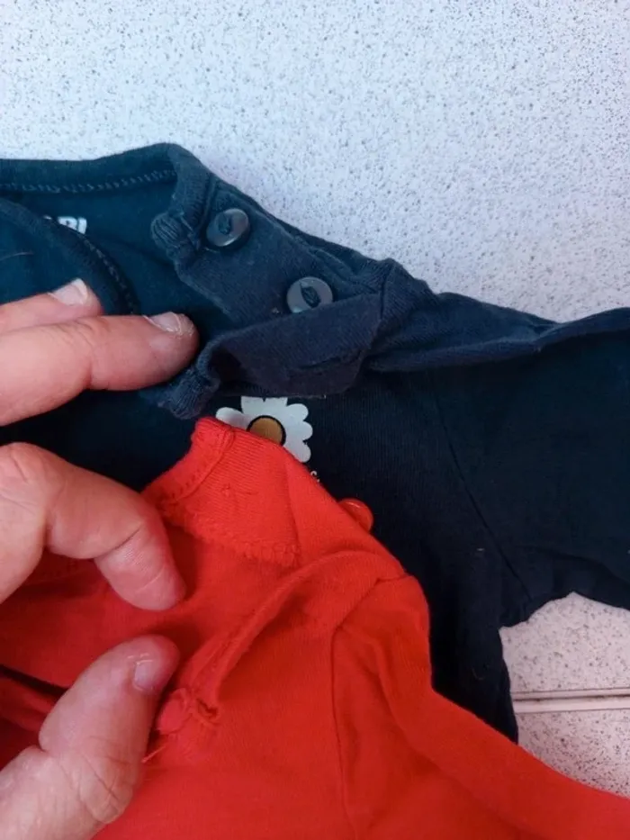 Lot de 2 t-shirt Kiabi taille 3mois/ 60cm - photo numéro 4