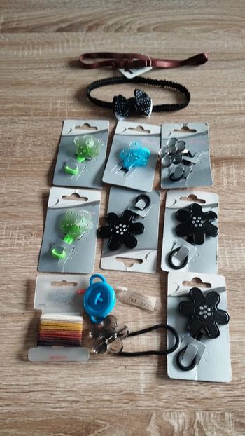 Lot de 12 accessoires cheveux femme