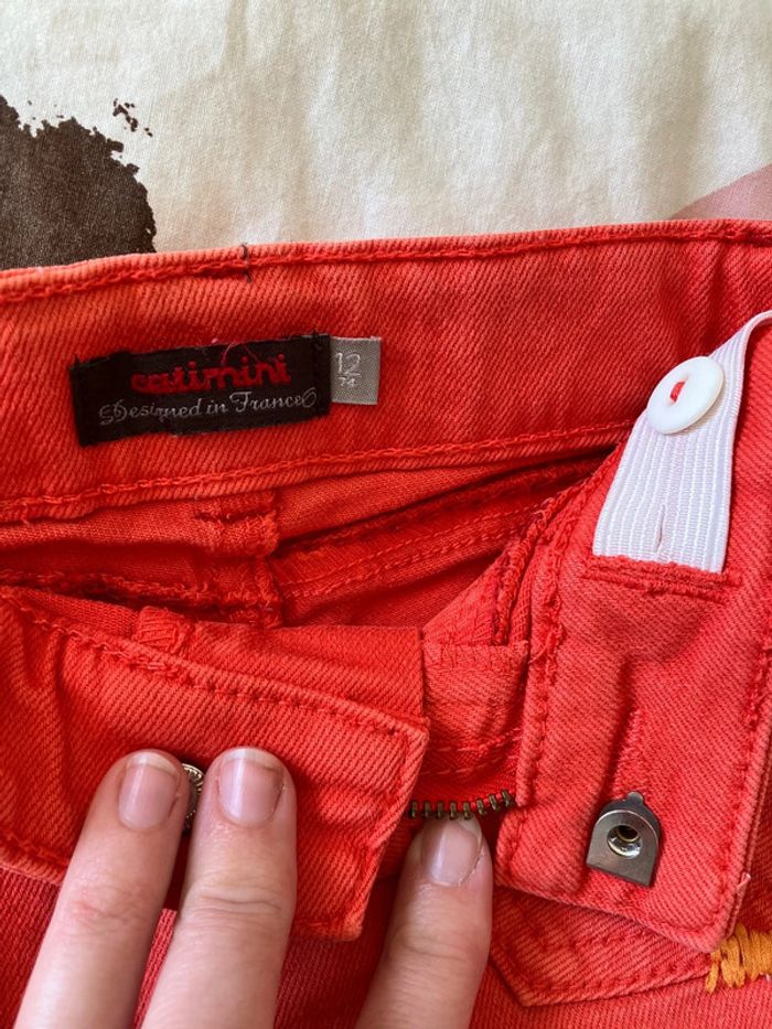 Short en jeans fille 12 mois - photo numéro 4