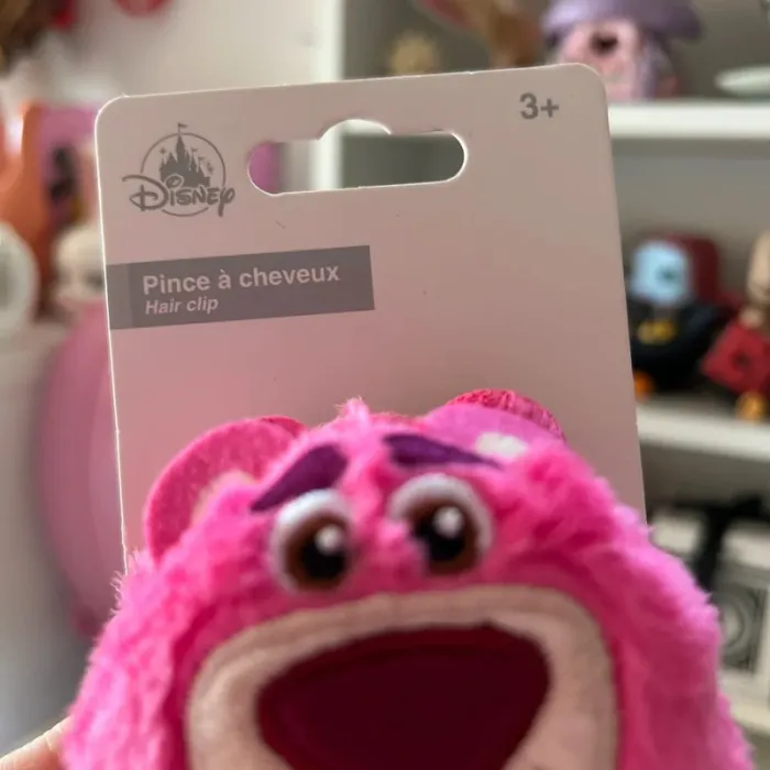Pince à cheveux disney lotso toy story neuve - photo numéro 3