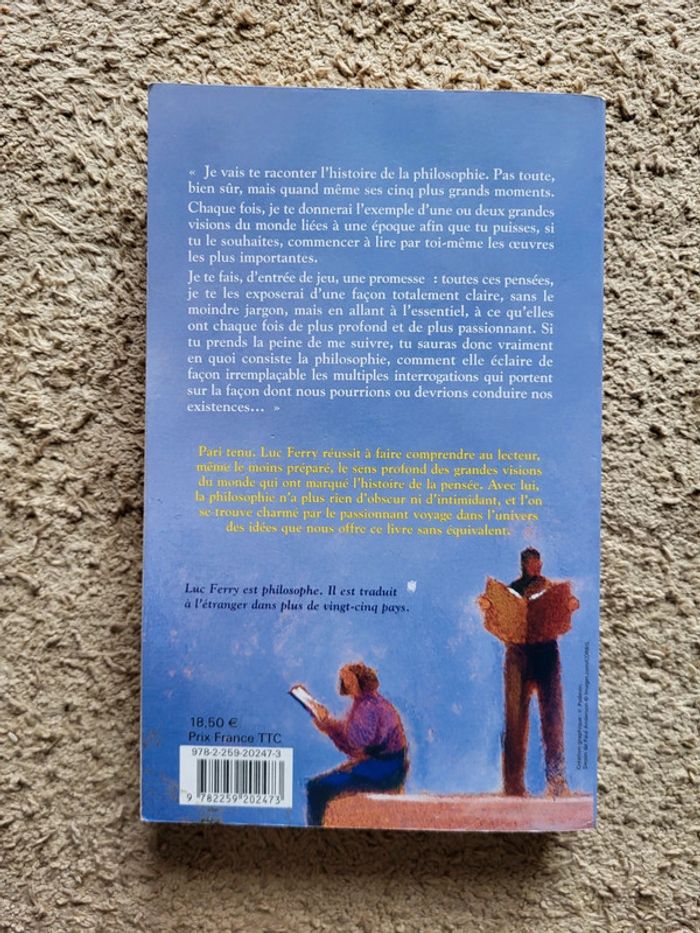 Livre de philosophie Apprendre à vivre - Luc Ferry - photo numéro 2