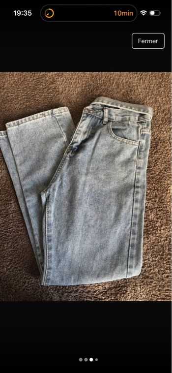 Pantalon droit avec ceinture intégrée