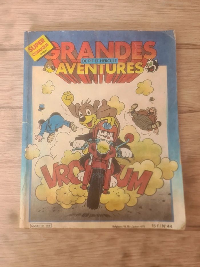 Grandes aventures de Pif et Hercule