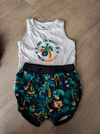 Short+ débardeur