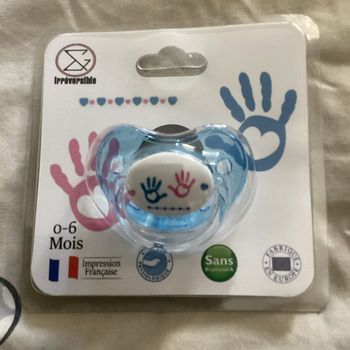 Tétine 0/6mois