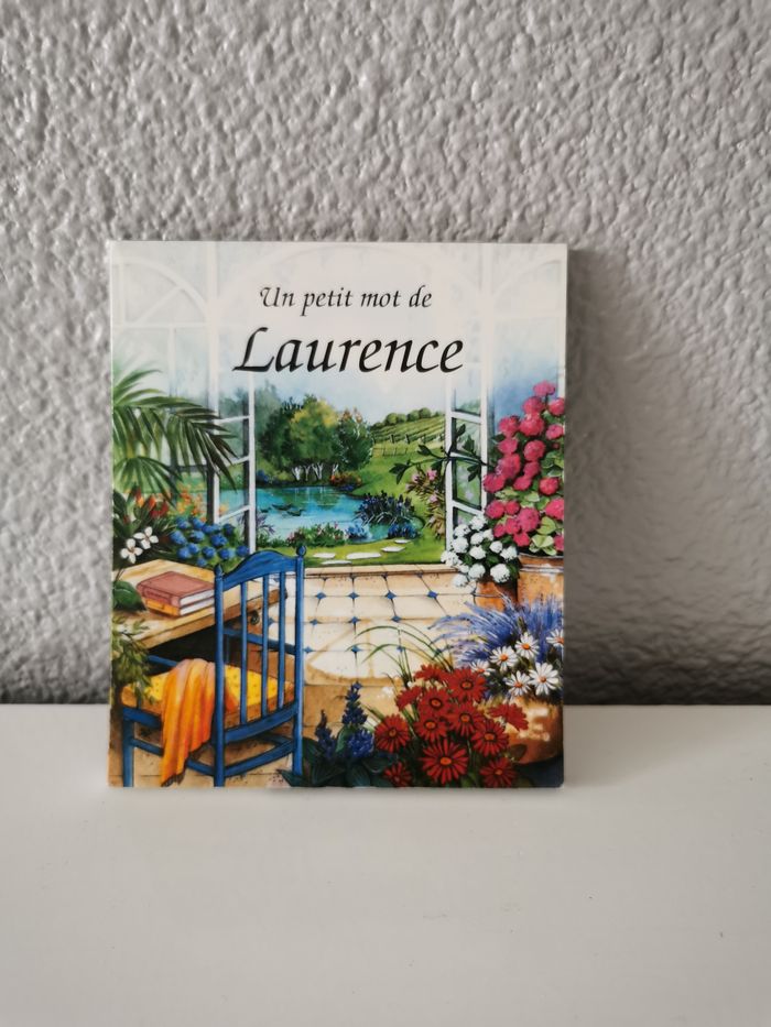Bloc Notes "Laurence"