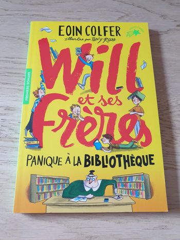 Livre 'Will et ses frères - Panique à la bibliothèque'
