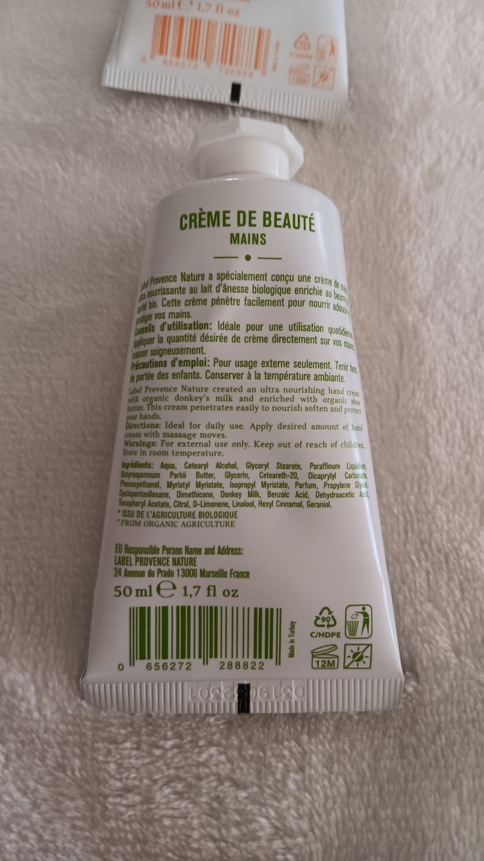 Crème mains bio lait d'ânesse - photo numéro 5