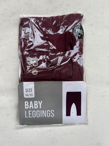 Legging bordeau