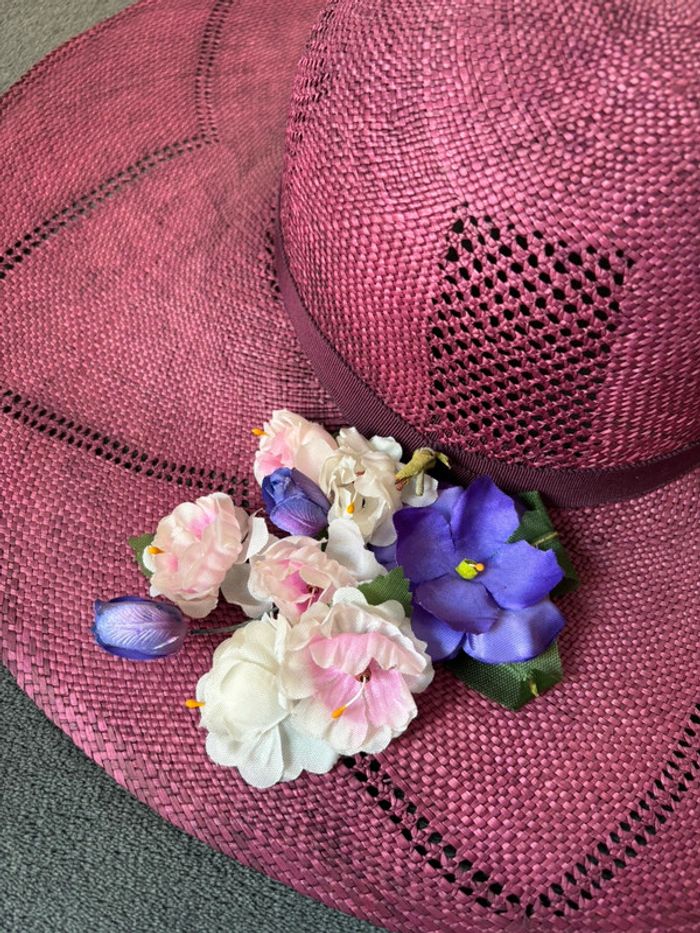 Chapeau en paille Miss Helen - photo numéro 4