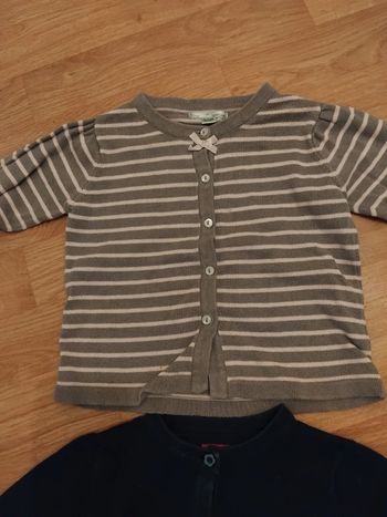 gilets fille 2ans