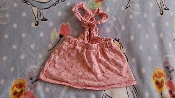 Robe salopette Disney Minnie 12 mois neuf