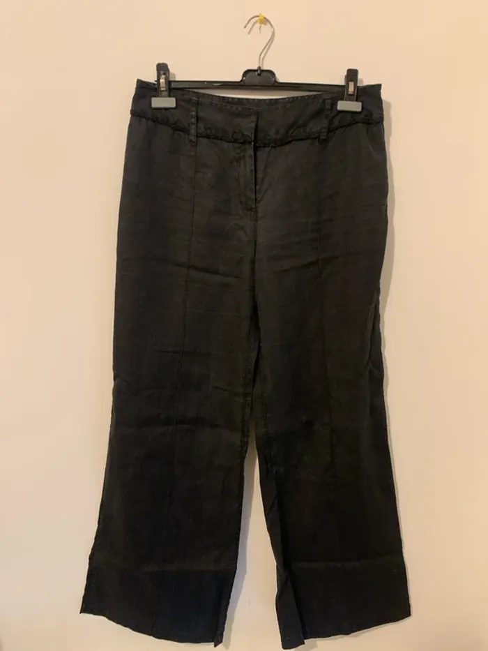 Pantalon en lin Promod