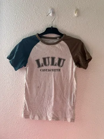 T-shirt Lulu castagnette taille 8 ans