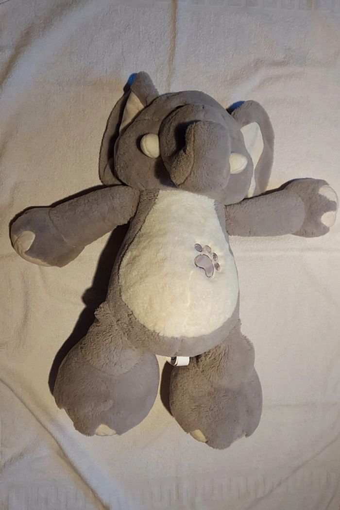 Peluche éléphant 60 cm Bimar - photo numéro 2