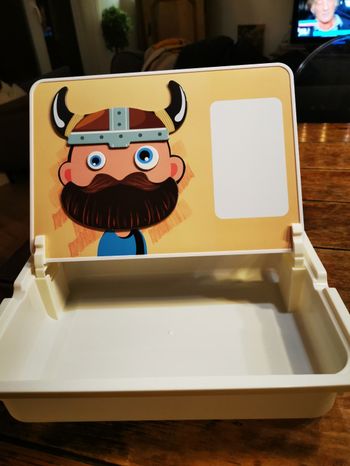 Jeu magnétique de puzzle et planche à dessin