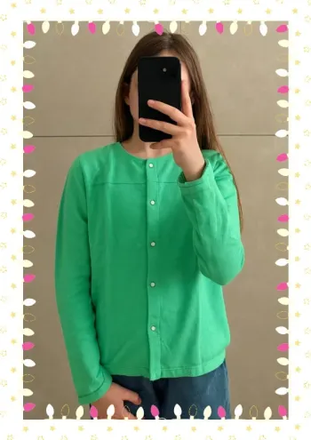 🌿 Gilet vert Lililotte - Taille 14 ans 🌿