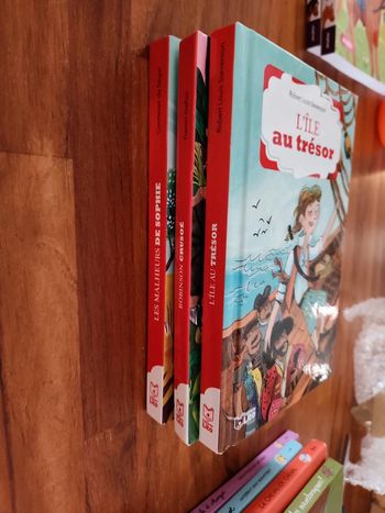 Lot de 3 livres : La bibliothèque Lito