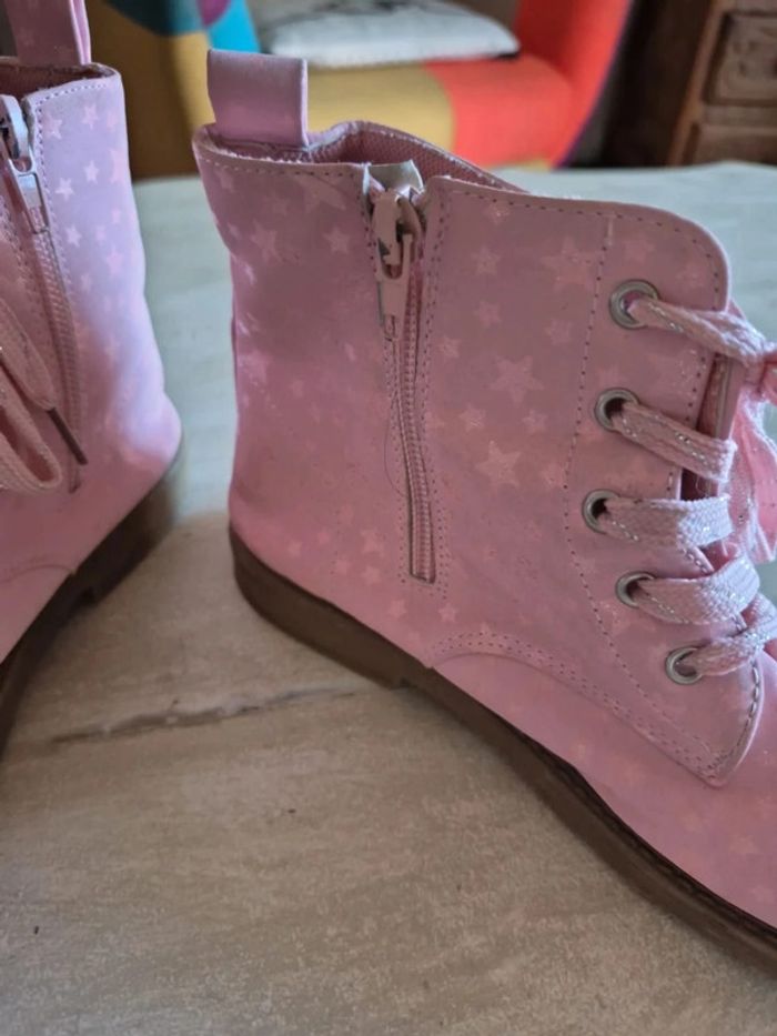 Petite bottines motif etoile - photo numéro 3