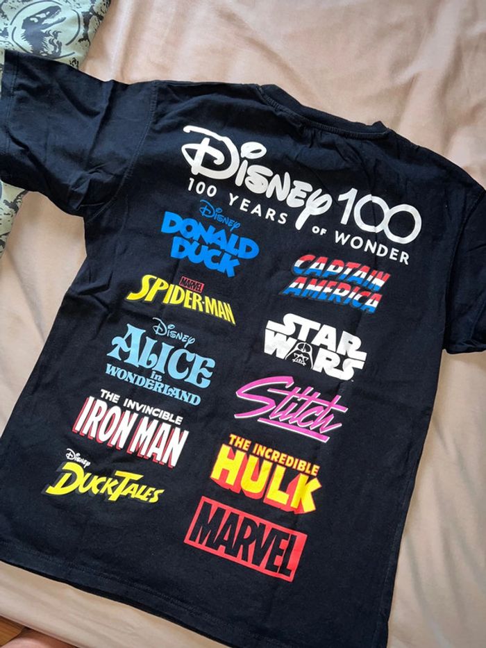 TEE shirt Zara 13/14 ans les 100 ans de Disney - photo numéro 2
