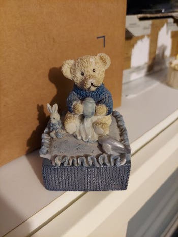 Pot teddy bear dents de lait