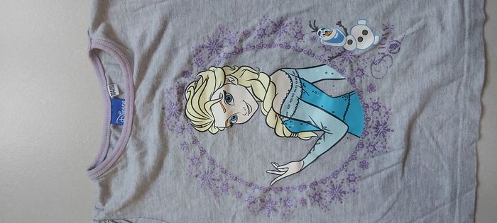 Tshirt manche courte Elsa 104/110 - photo numéro 2