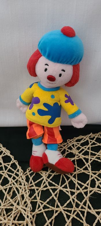 Poupée clown en peluche vintage de collection Walt Disney Jo Jo Circus