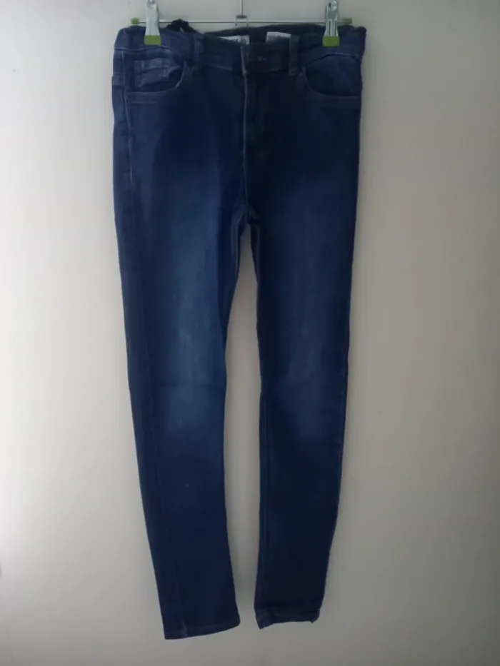 Pantalon jean bleu foncé de la marque Npo junior