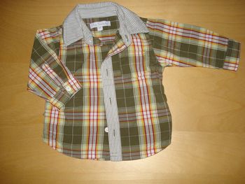 Chemise à manches longues 6 mois